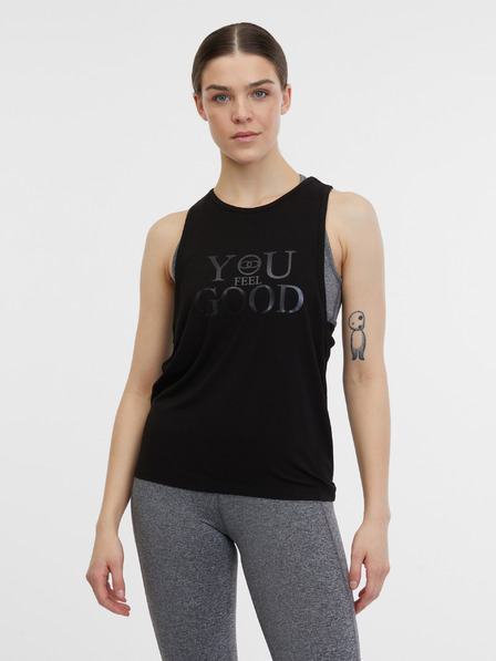 Orsay Črna ženska športna majica ORSAY