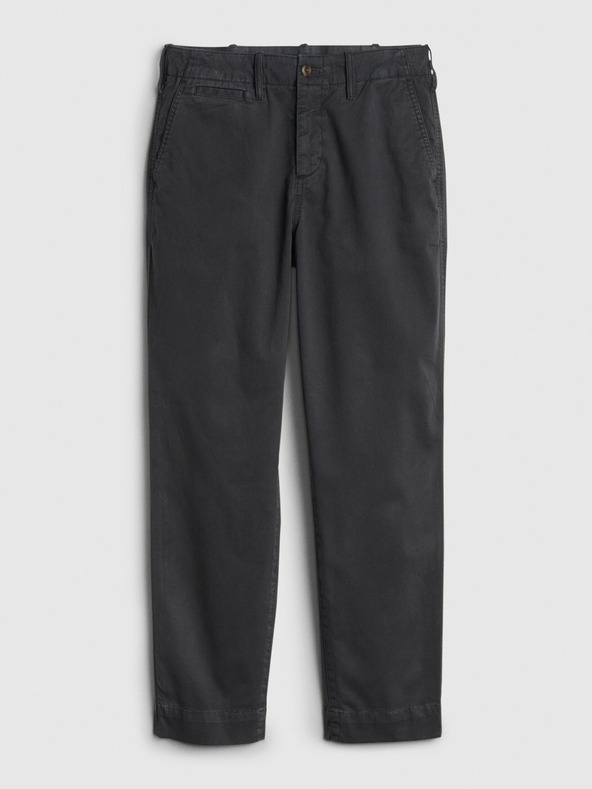 GAP Khaki hlače High Rise straight GAP