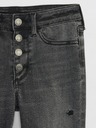 GAP Otroške jeggings kavbojke z gumbi GAP