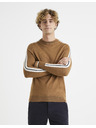 Celio Rjav pulover z volno Celio Veritas