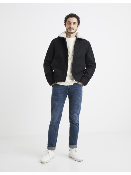 Celio Temno modra jakna Celio Vujackwoo2