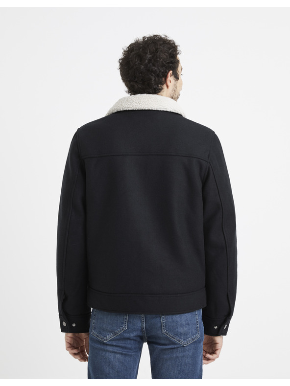 Celio Temno modra jakna Celio Vujackwoo2