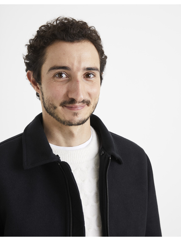 Celio Temno modra jakna Celio Vujackwoo2