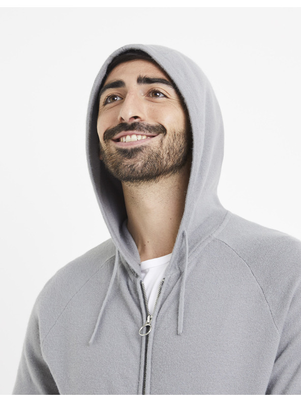 Celio Siva moška jopa s kapuco Celio