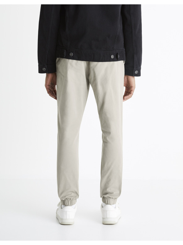 Celio Svetlo sive moške hlače Celio Voyage