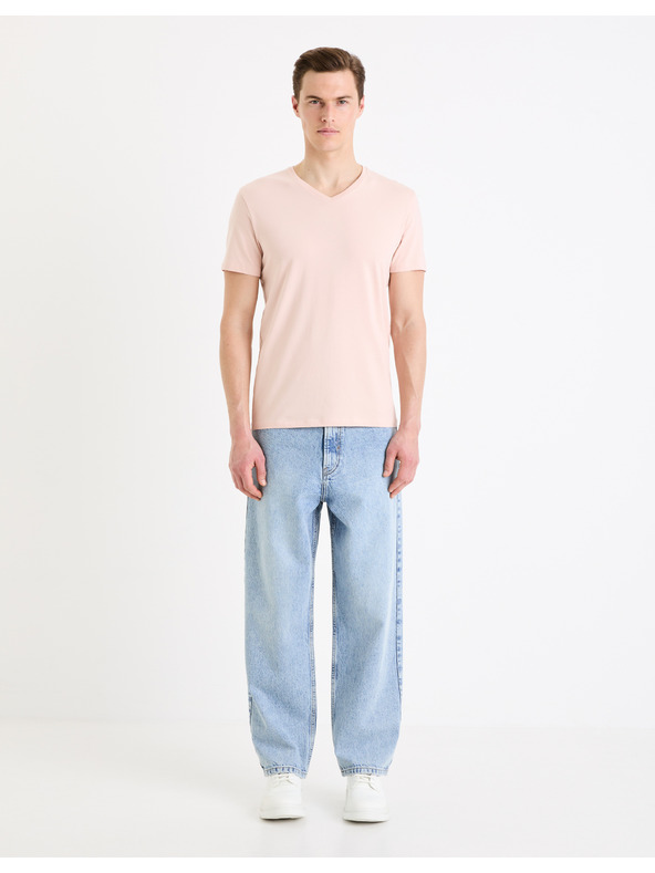 Celio Roza moška osnovna majica Celio Neuniv
