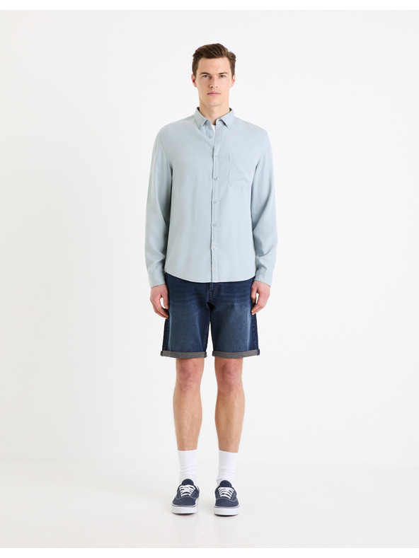 Celio Svetlo modra moška majica Celio Gacocel