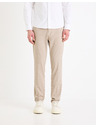 Celio Bež moške hlače chino Celio Gosi