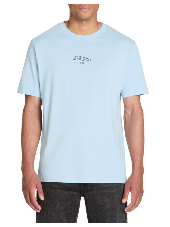 Celio Svetlomodra moška majica Celio Jeword