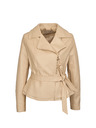 Orsay Bež ženska usnjena jakna ORSAY