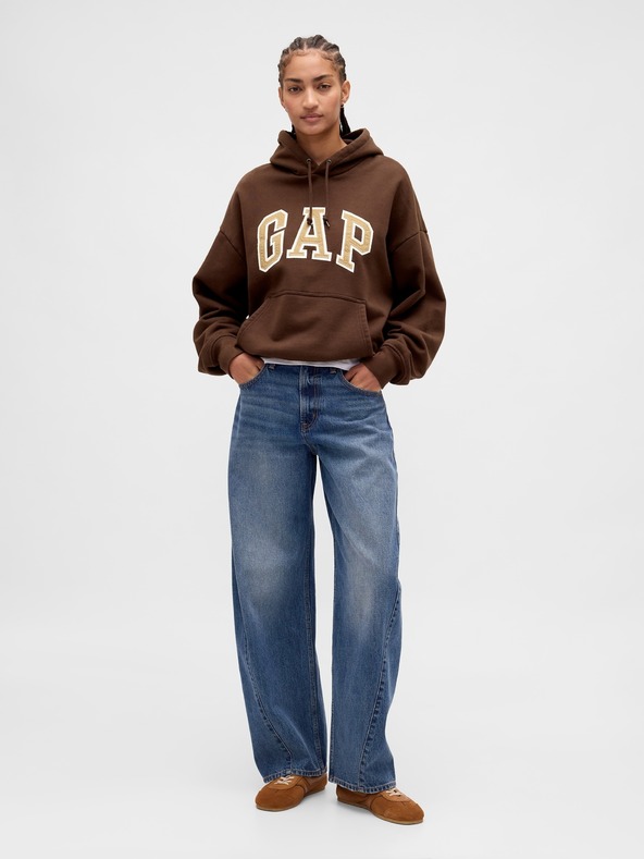GAP Oversize jopica z logotipom Extra Heavyweight Unisex GAP