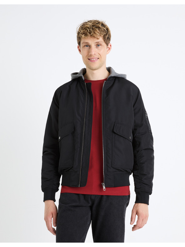 Celio Bombažna jakna s kapuco Fujameshoo