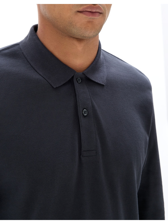 Celio Polo majica Meoneml z dolgimi rokavi