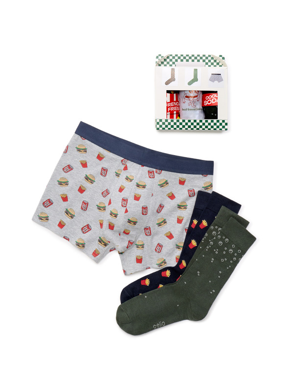 Celio Darilna embalaža spodnjega perila Hitra hrana