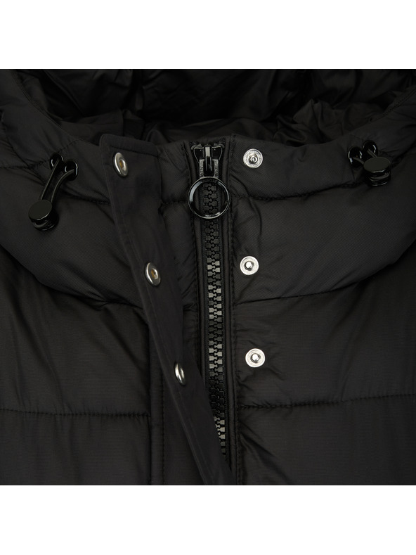 Geox Črna ženska perjena jakna Geox Spherica