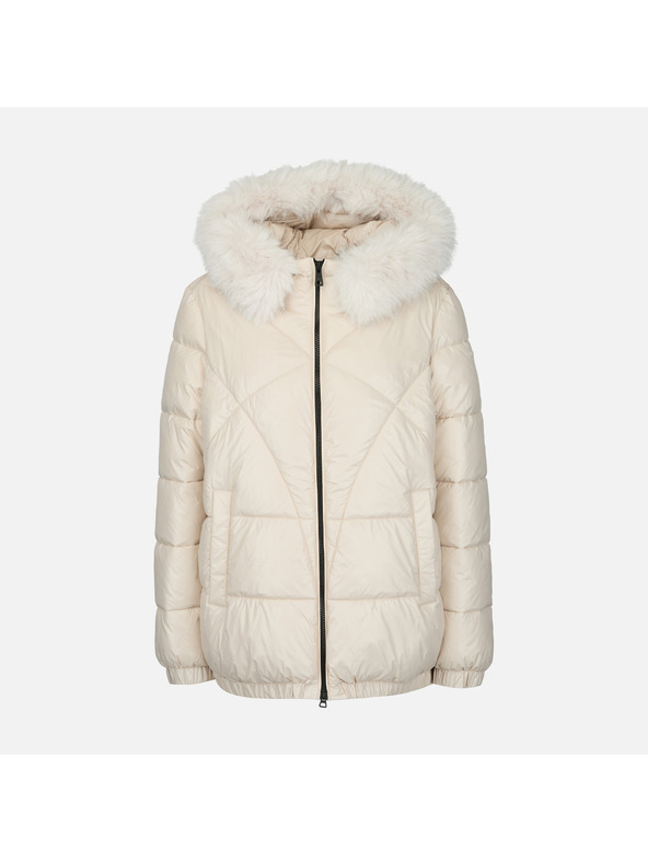 Geox Kremna ženska perjena jakna Geox Backsie