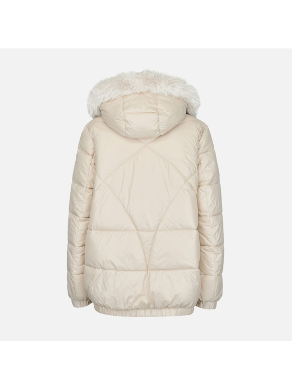 Geox Kremna ženska perjena jakna Geox Backsie
