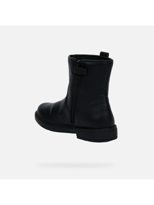 Geox Črna dekliška gležnjarska obutev Geox Eclair Girl