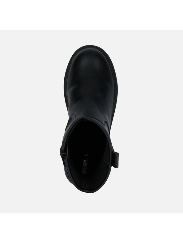 Geox Črna dekliška gležnjarska obutev Geox Eclair Girl