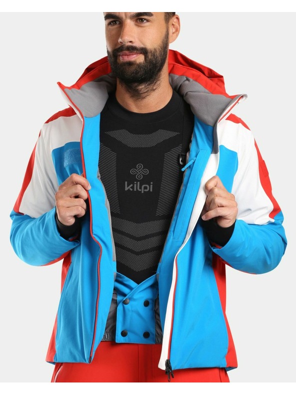 Kilpi Premium uniseks smučarska jakna Kilpi DEXEN-U Modro - rdeča