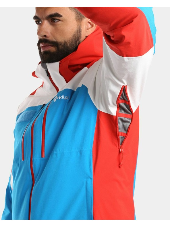 Kilpi Premium uniseks smučarska jakna Kilpi DEXEN-U Modro - rdeča