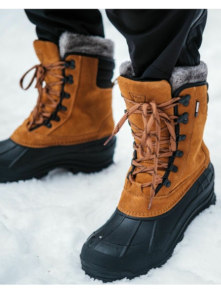 Kilpi Visoka potopljena vodoodporna obutev Kilpi ANTARTIC HIGH WP-U Rjava