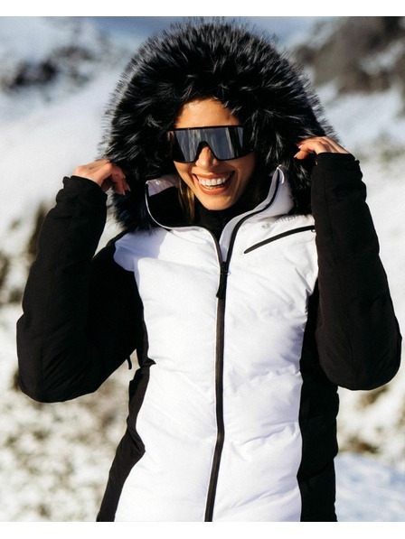 Kilpi Ženska smučarska jakna Kilpi SKIMMIA-W Bela