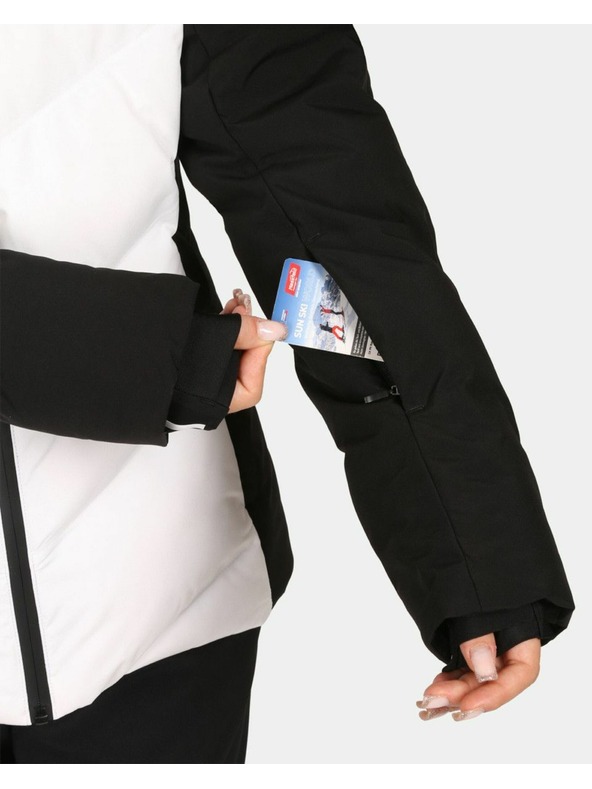 Kilpi Ženska smučarska jakna Kilpi SKIMMIA-W Bela