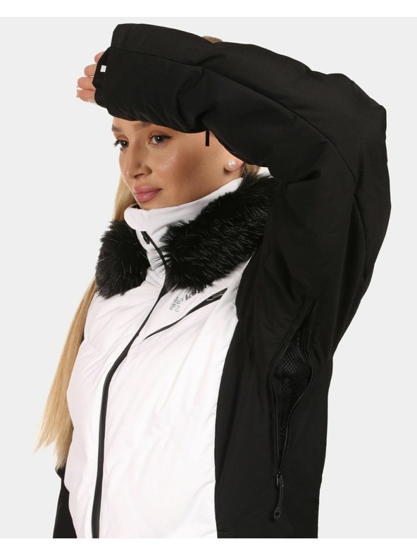 Kilpi Ženska smučarska jakna Kilpi SKIMMIA-W Bela