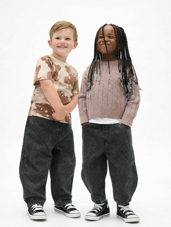 GAP Baby kavbojke Barrel Unisex GAP