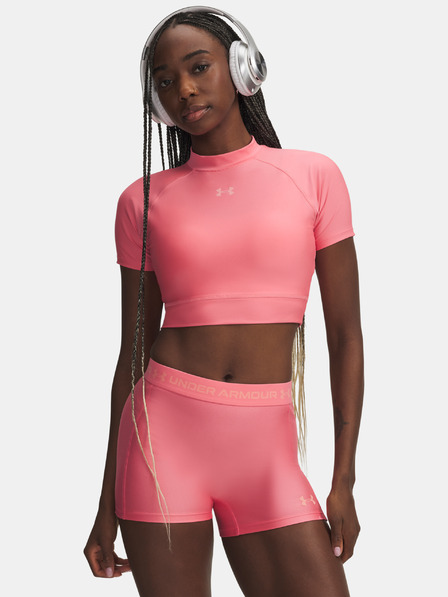 Under Armour Ženska majica Under Armour HeatGear Crop Mock SS