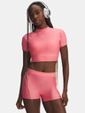 Under Armour Ženska majica Under Armour HeatGear Crop Mock SS