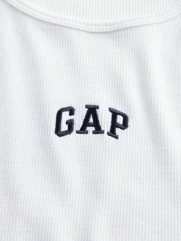 GAP Rebrasta majica z logom GAP