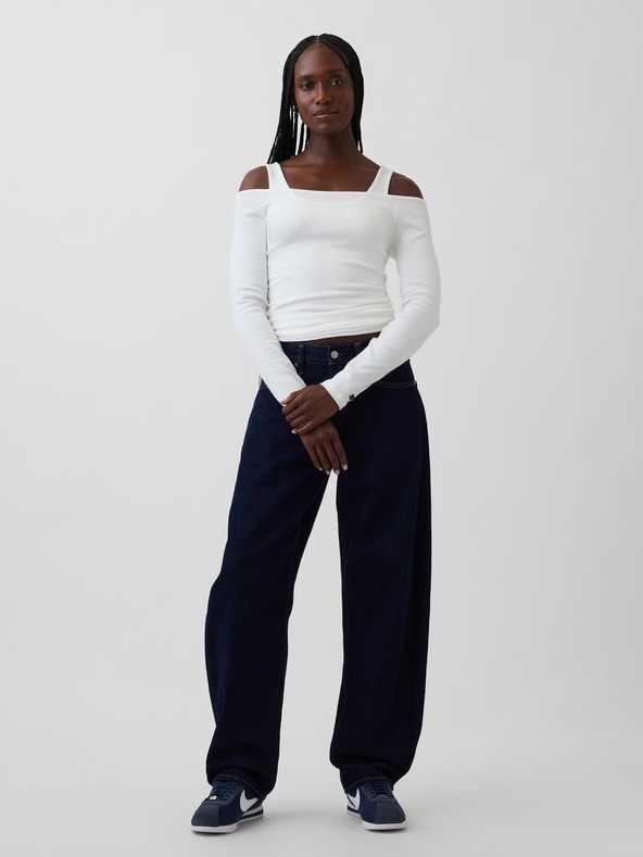 GAP Top z golimi rameni GAP