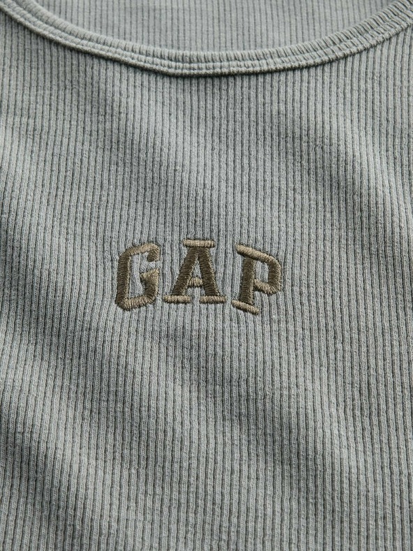 GAP Rebrasta majica z logom GAP