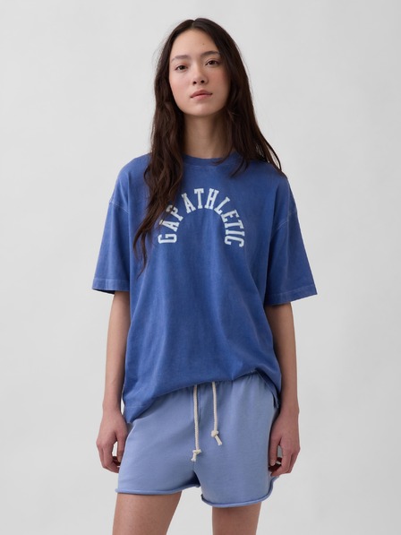 GAP Oversized majica z logotipom Athletic VintageSoft GAP