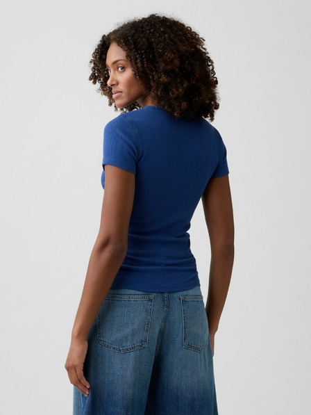 GAP Rebrasta majica z logom GAP