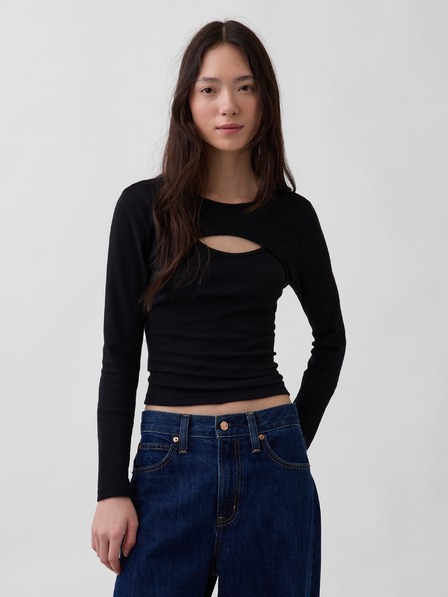 GAP GAP majica z dolgimi rokavi