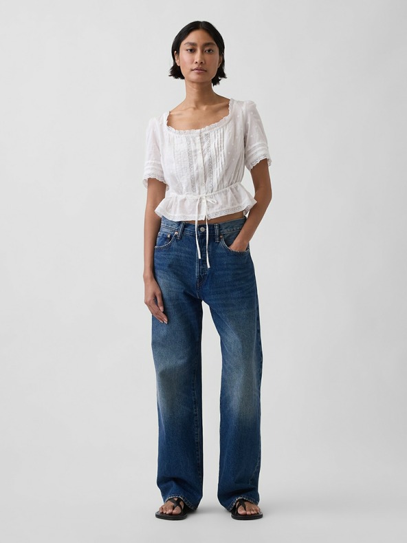 GAP Top z čipko GAP