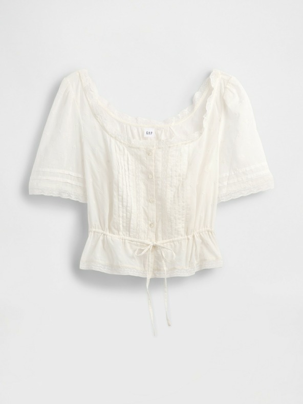 GAP Top z čipko GAP