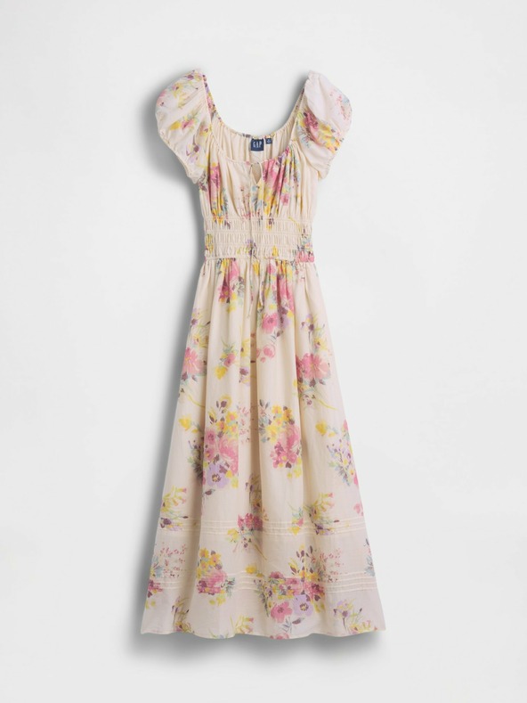 GAP Voal cvetlične maksi obleke GAP