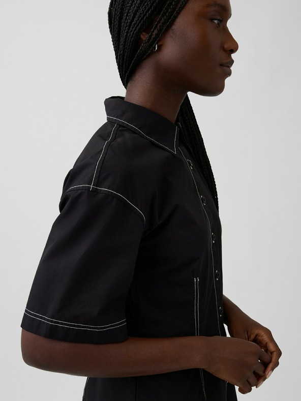 GAP Srajčna mini obleka iz poplina Gap