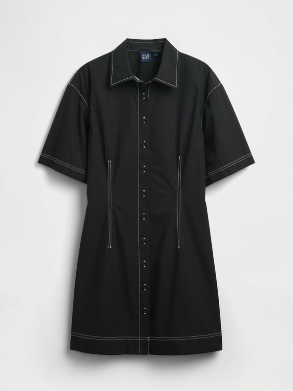 GAP Srajčna mini obleka iz poplina Gap