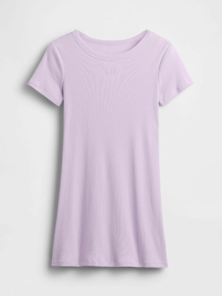 GAP Otroške rebaste obleke z logotipom GAP