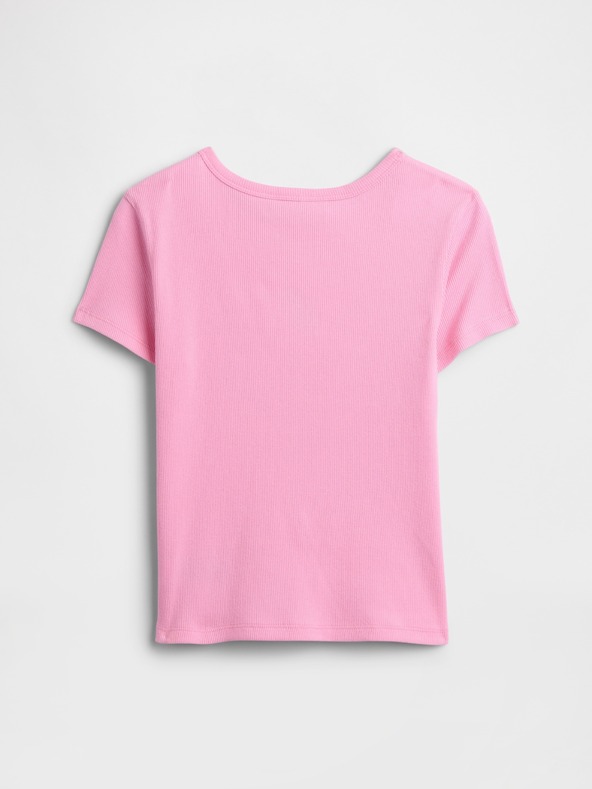 GAP Otroška majica z rebri GAP