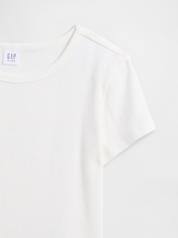 GAP Otroška majica z rebri GAP