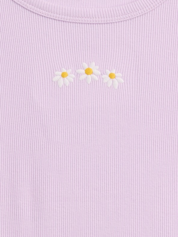 GAP Otroška majica z rebri GAP