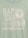 GAP Otroška majica s potiskom Gap