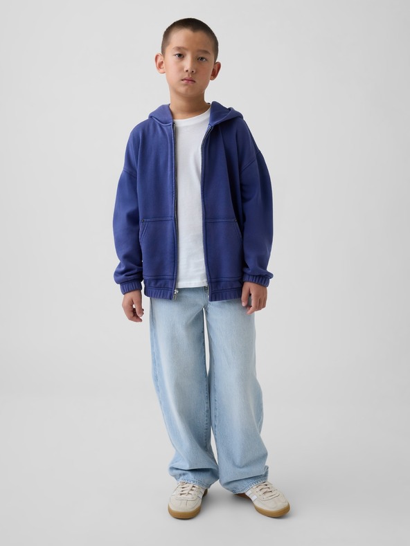 GAP Otroška jopa z zadrgo VintageSoft GAP