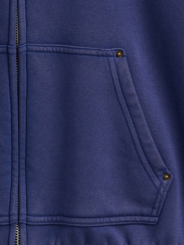 GAP Otroška jopa z zadrgo VintageSoft GAP